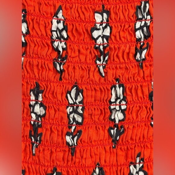 RHODE Harper Smocked Printed floral size xs - Picture 11 of 15